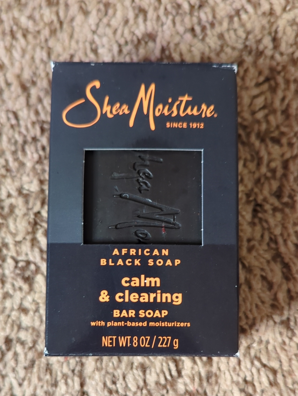 Shea Moisture African Black Soap - Black and Copper Packaging